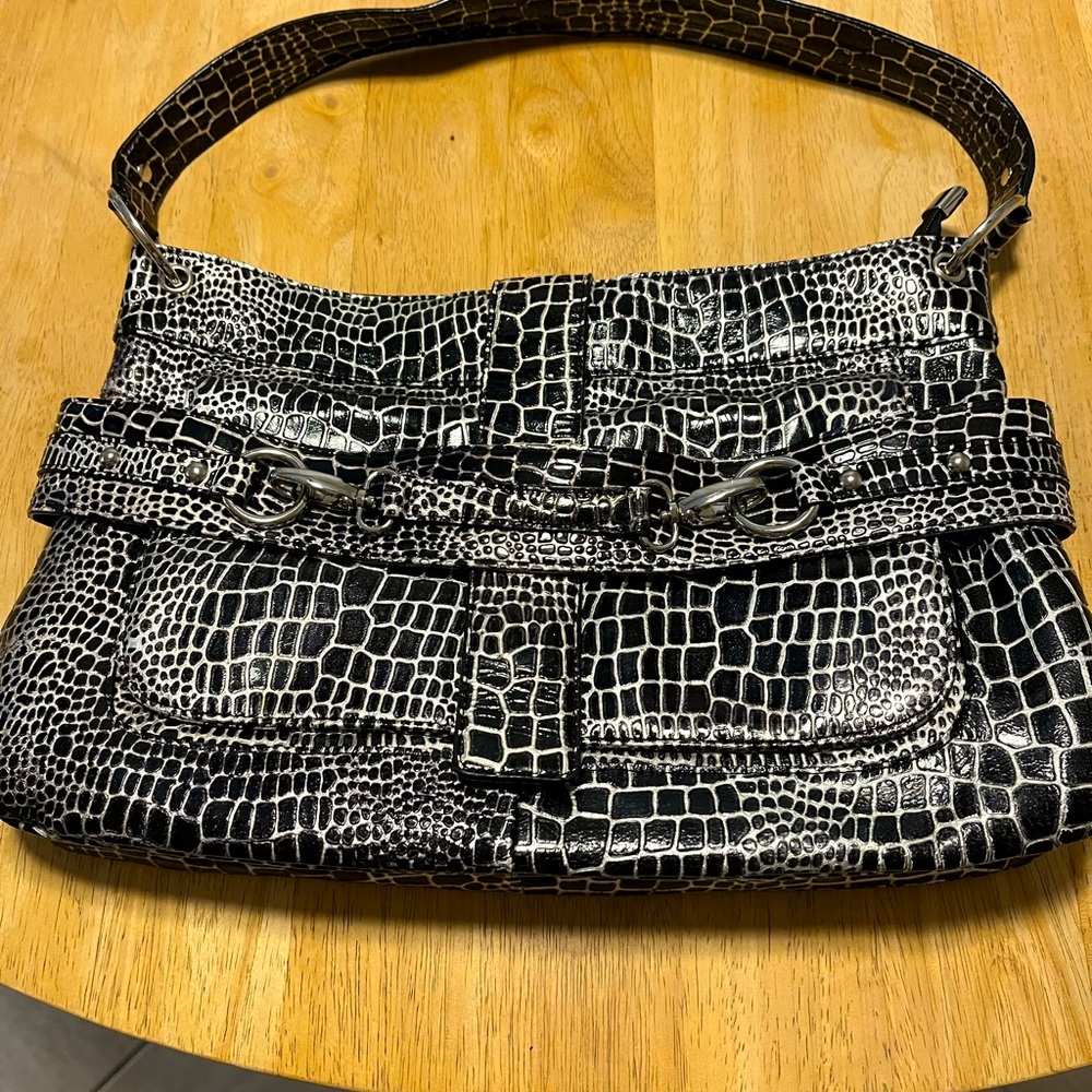Charlie Lapson reptile bag. EUC.